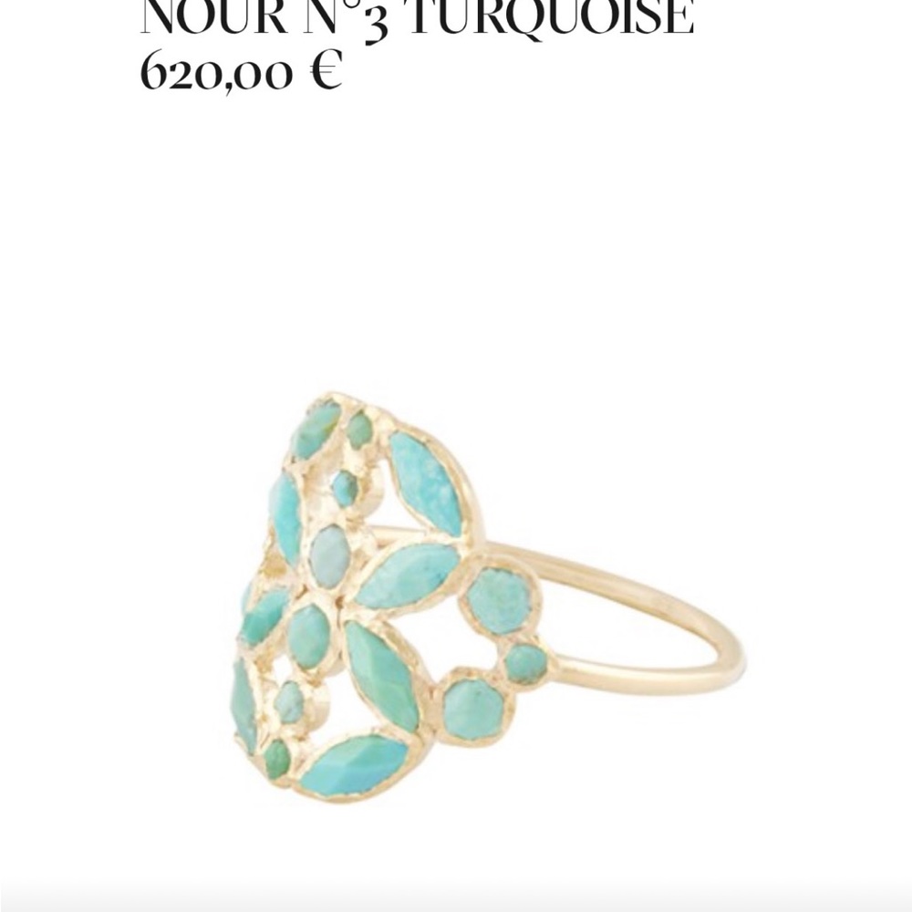 ISO pascale monvoisin turquoise ring!